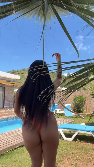 Akgunnice Orange Bikini Tease OnlyFans Video Leaked