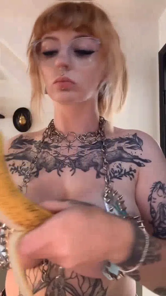 Aozora_vip Topless Tattooed Pose OnlyFans Video Leaked
