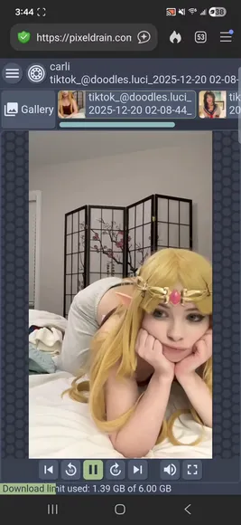 _carlifae_ Elf Ears Bed Pose OnlyFans Video Leaked