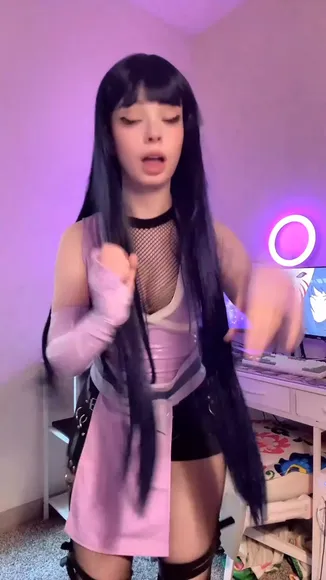 _carlifae_ Pink Skirt Thong Tease OnlyFans Video Leaked