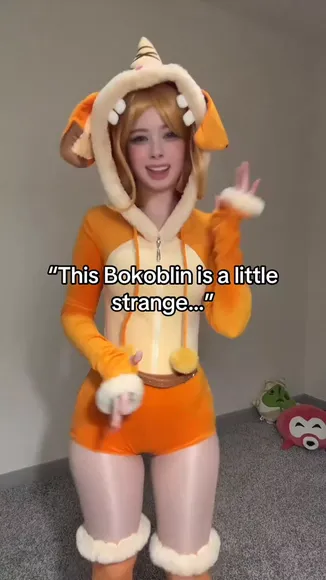 _carlifae_ Orange Bodysuit Twerk OnlyFans Video Leaked